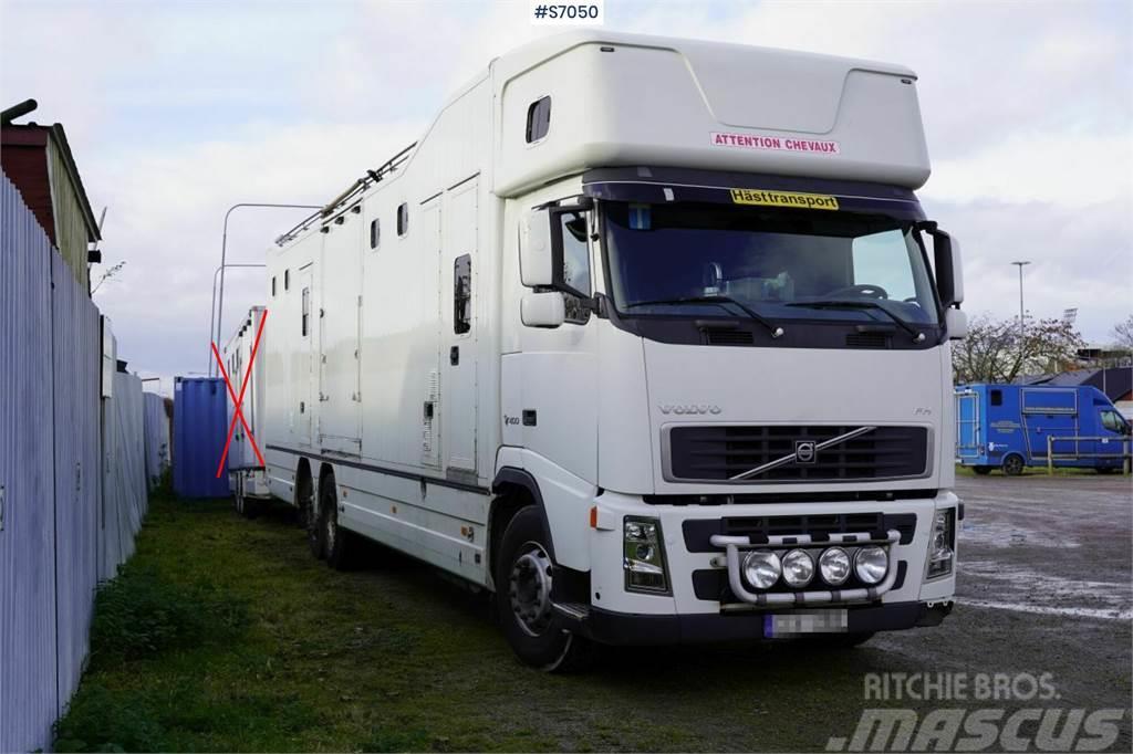 Volvo FH 400 6*2 Horse transport with room for 9 horses Pojazdy do transportu zwierząt
