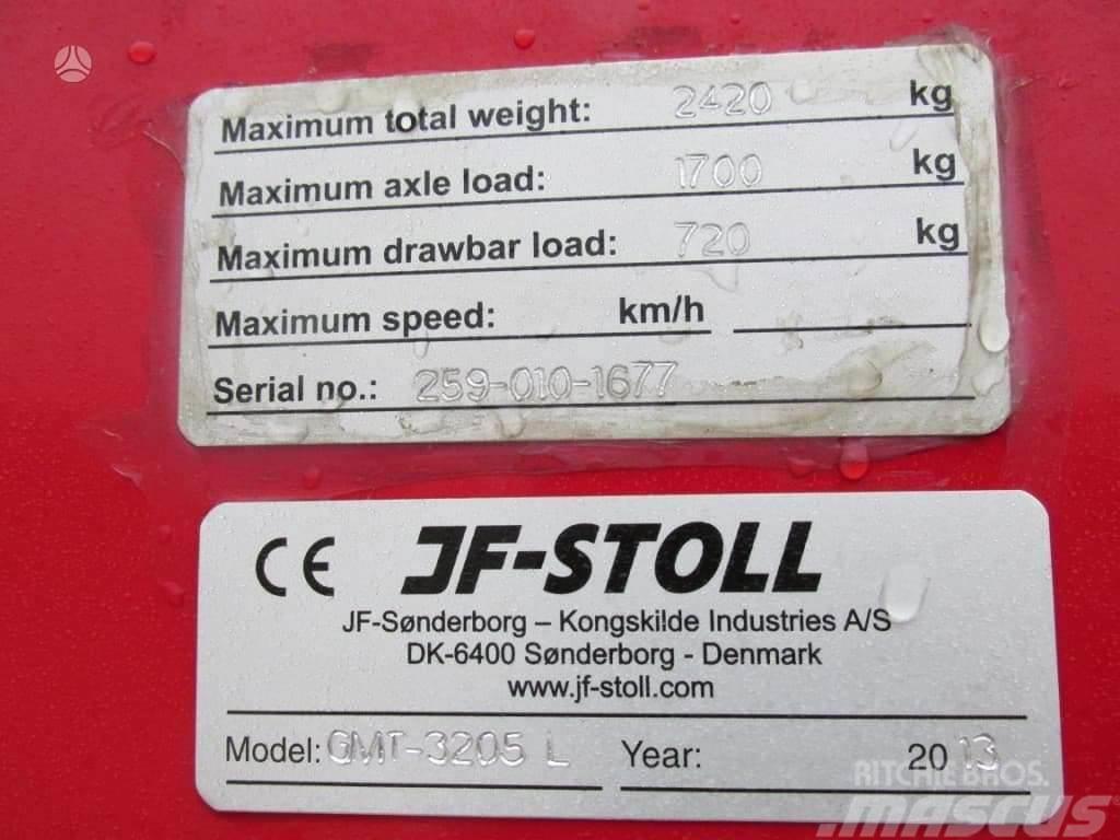 JF GMT 3205 LP Kosiarki ze wstępną obróbka paszy