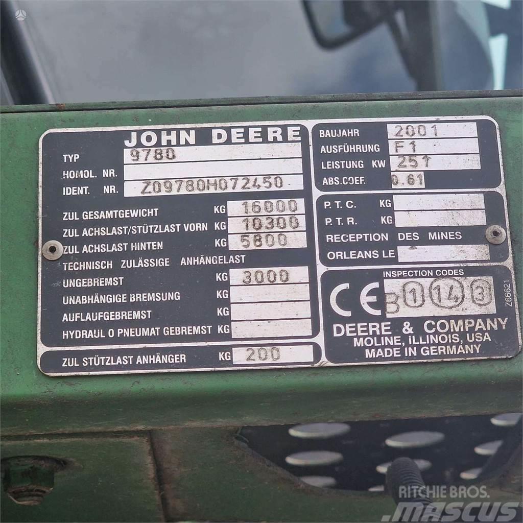 John Deere 9780 CTS Akcesoria rolnicze