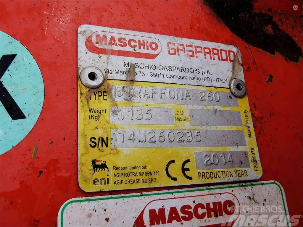 Maschio Giraffona 260 Kosiarki ze wstępną obróbka paszy