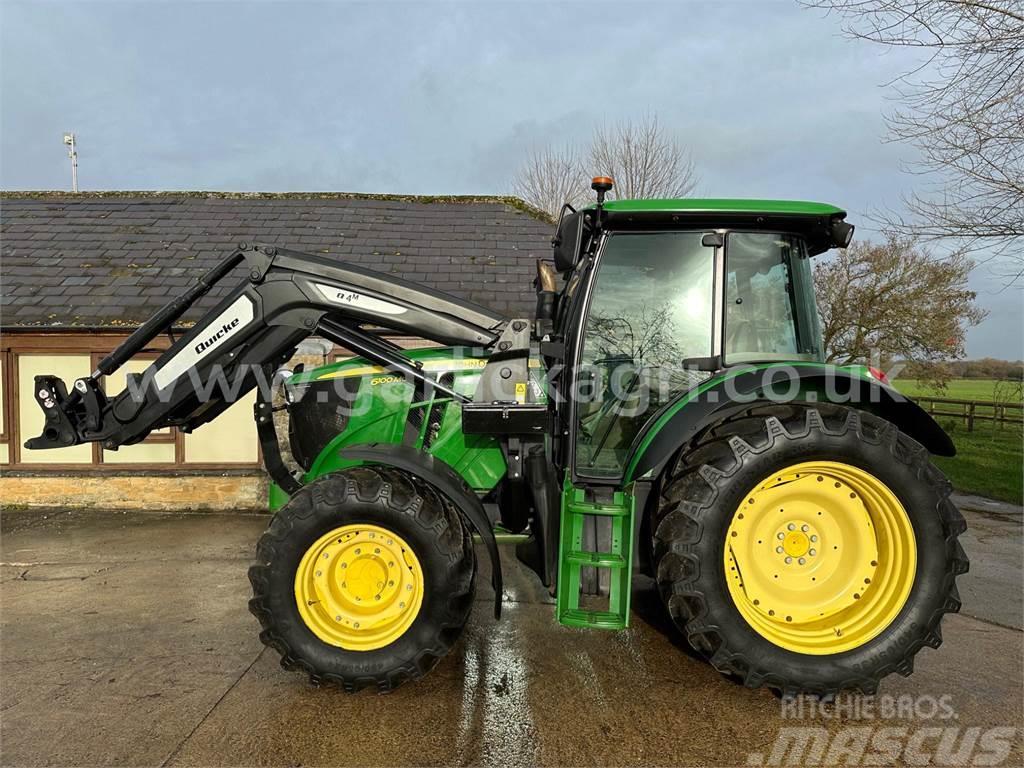 John Deere 6100MC Tractor c/w 2019 Quicke Q4M Loader Ciągniki rolnicze