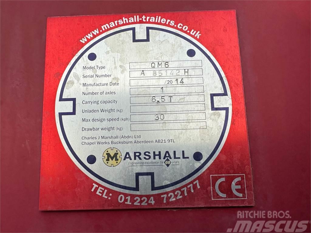 Marshall QM6 Grain Trailer Przyczepy zbożowe