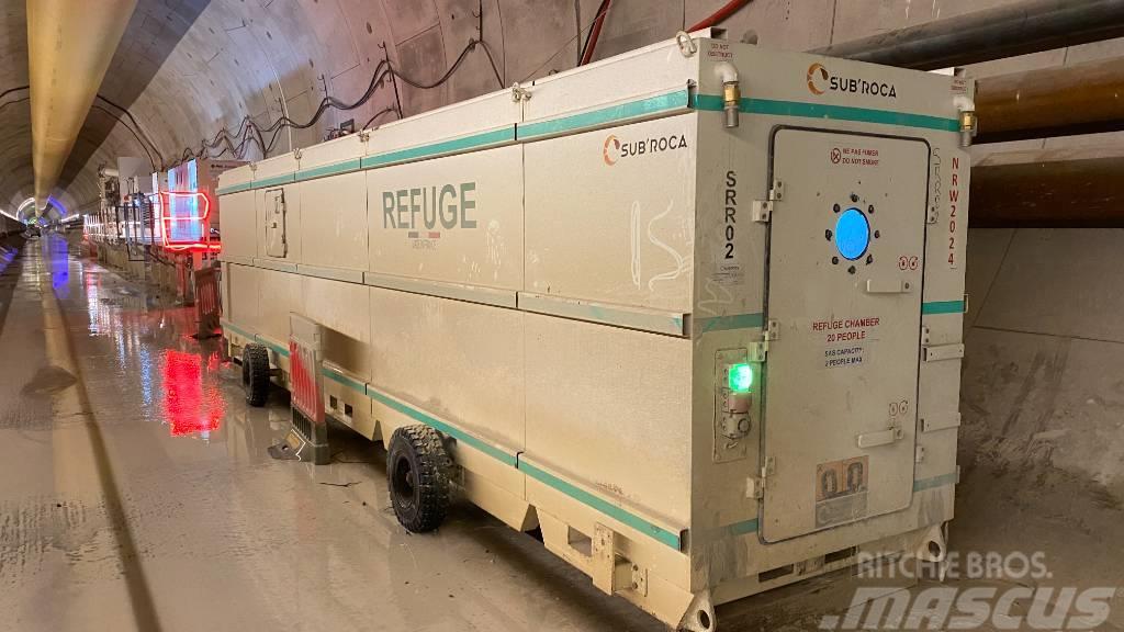 SUB'ROCA Tunnel Refuge chamber 20 people Inny sprzęt górniczy