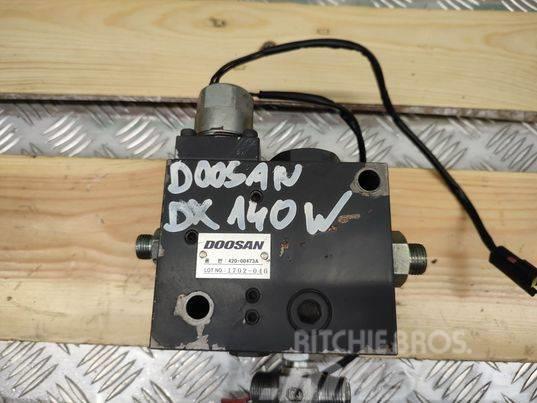 Doosan DX 140 W (1702-046)  hydraulic block Hydraulika