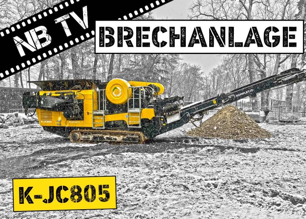 Komplet K-JC805 Backenbrecher - bis zu 200 t/h Przesiewacze