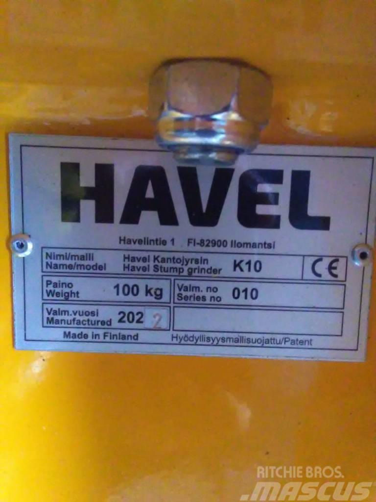  Havel K10 kantojyrsin 1,5-10 t koneisiin Równiarki