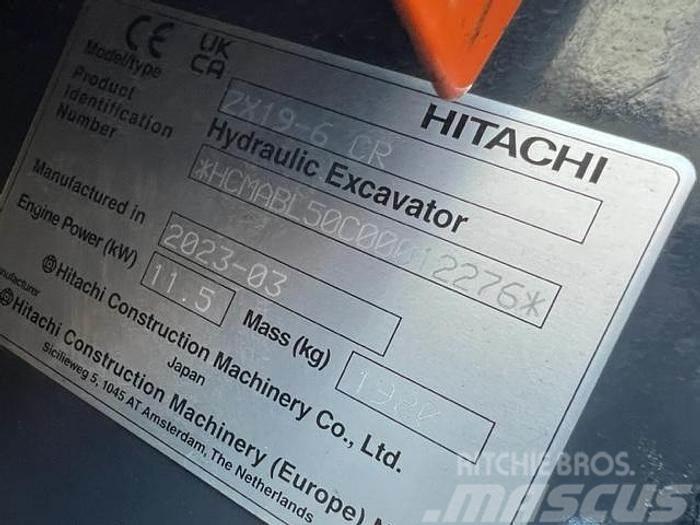 Hitachi ZX 19-6 Minikoparki