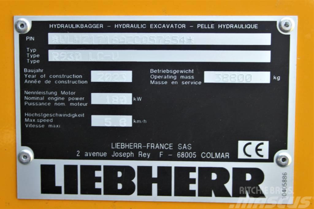 Liebherr R 930 LC-V Koparki gąsienicowe