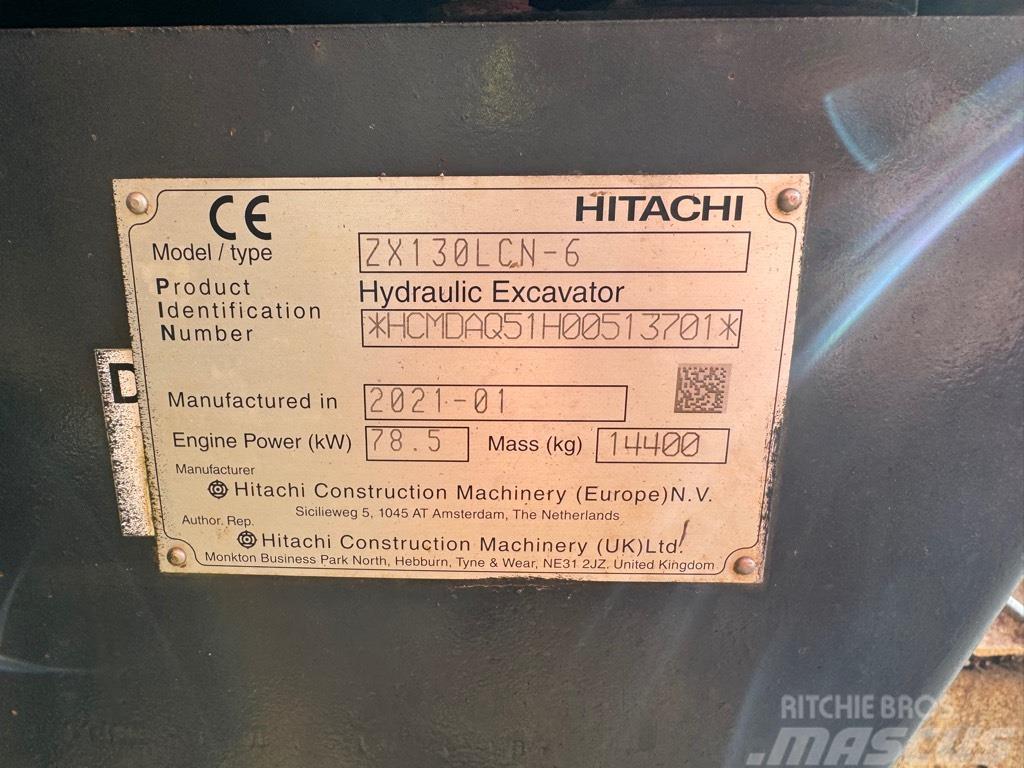 Hitachi ZX 130-6 Koparki gąsienicowe