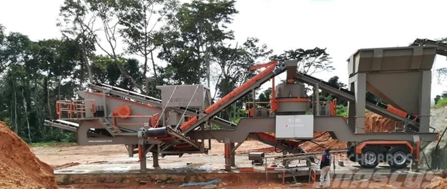 Constmach Mobile VSI Crushing Plant | Sand Making Machine Kruszarki mobilne
