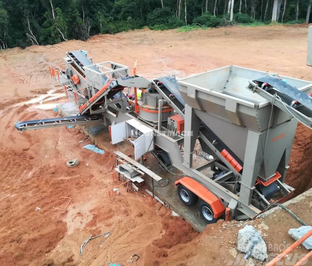 Constmach Mobile VSI Crushing Plant | Sand Making Machine Kruszarki mobilne