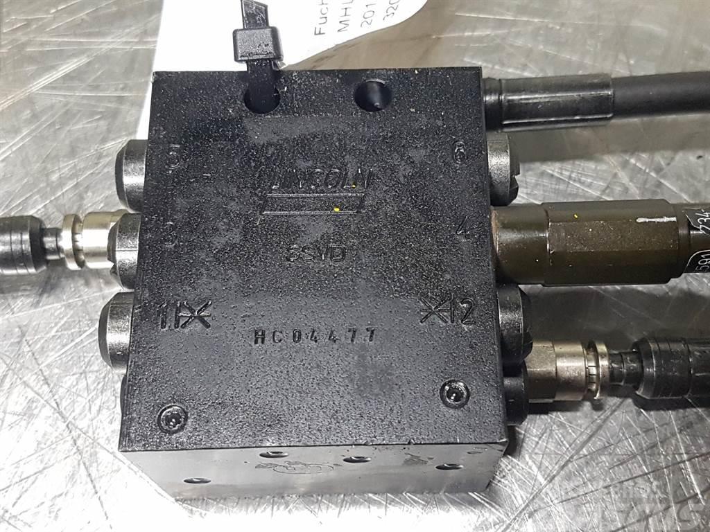 Fuchs MHL320-Terex 5468662086-Lubricating system Ramy i zawieszenie