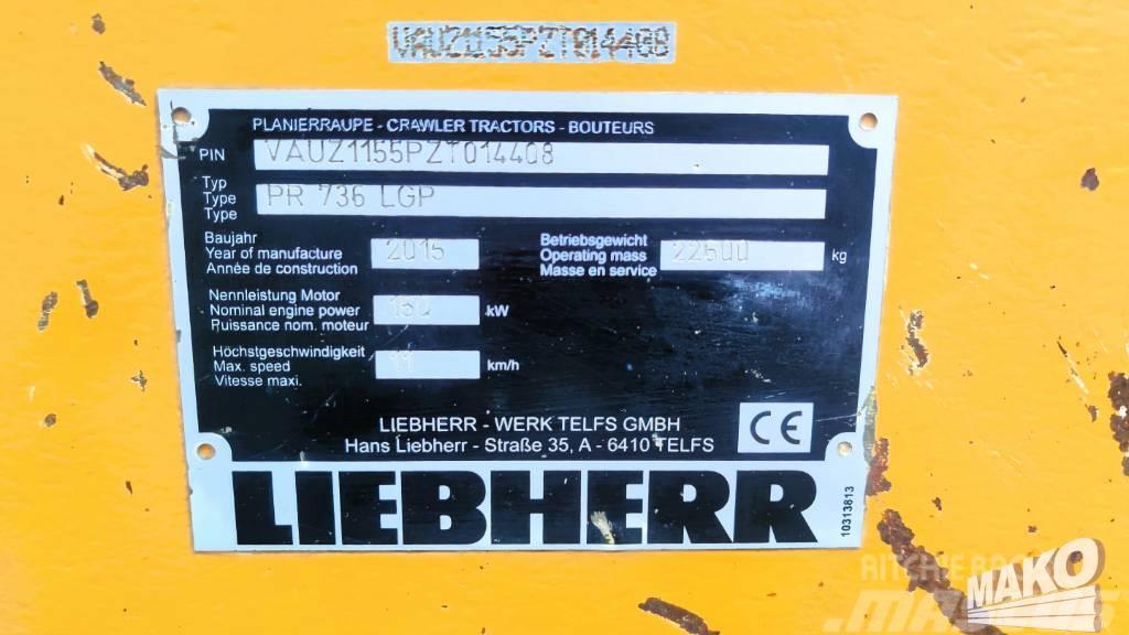 Liebherr PR 736 LGP Spycharki gąsienicowe