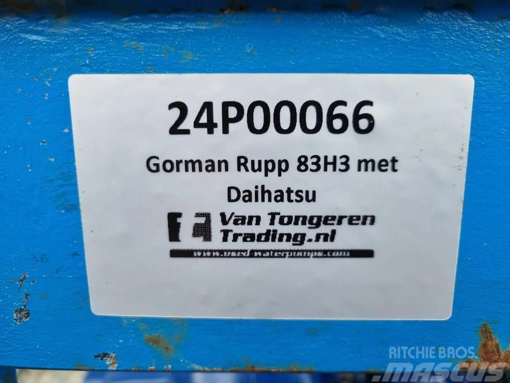 Gorman-Rupp Daihatsu DM850D Pompy wodne