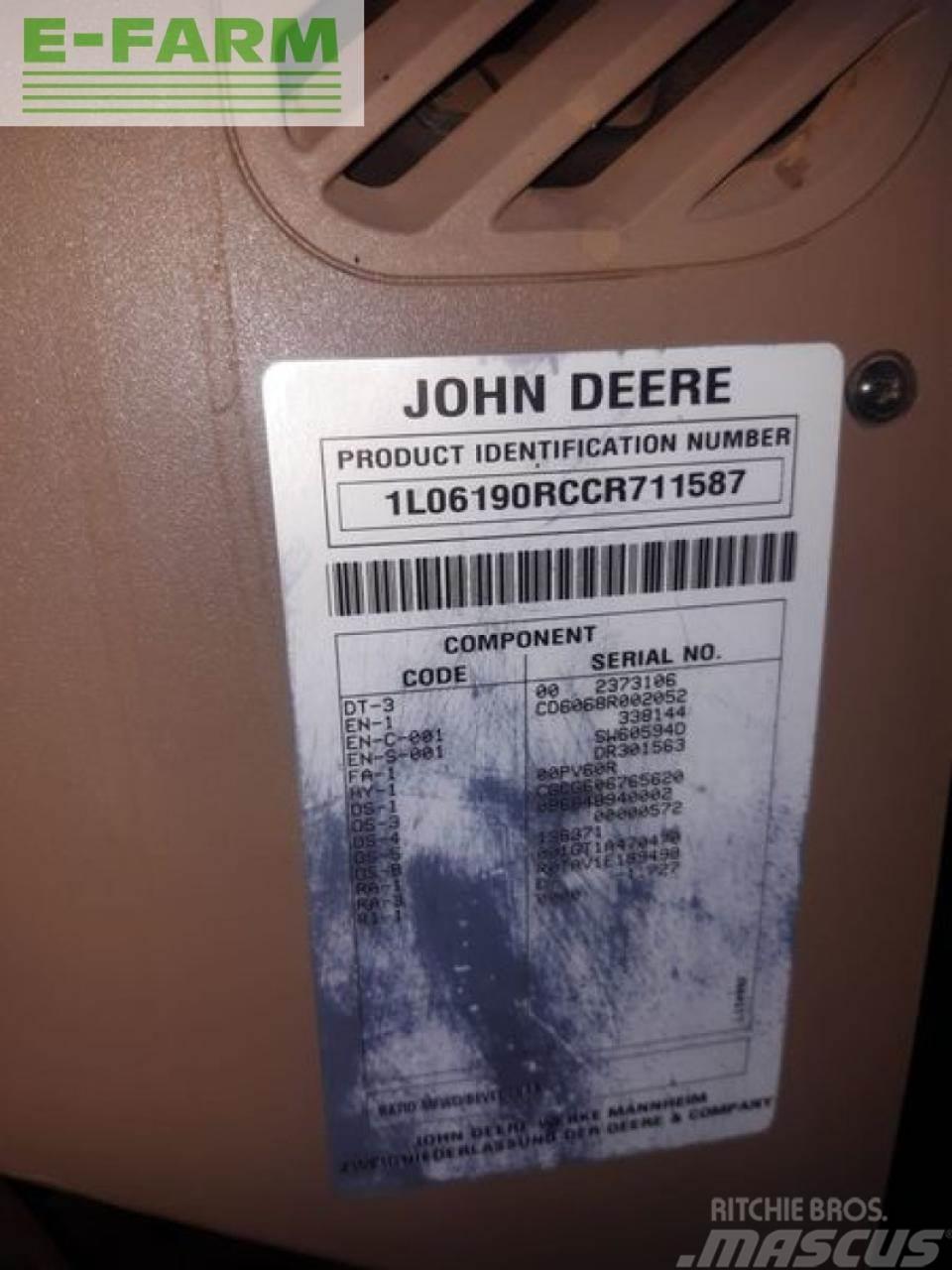 John Deere 6190r Ciągniki rolnicze