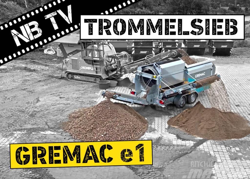 Gremac e1 Trommelsiebanlage - Radmobil Przesiewacze mobilne
