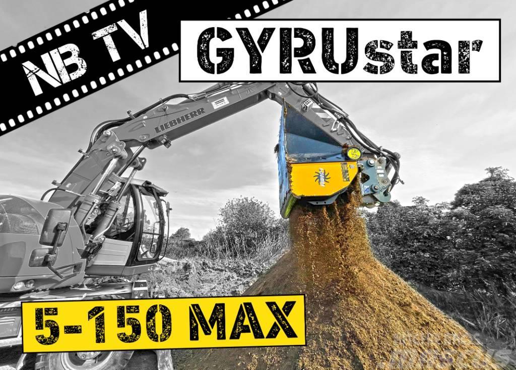 Gyru-Star  5-150MAX | Siebschaufel Radlader, Bagger Łyżki do ładowarek