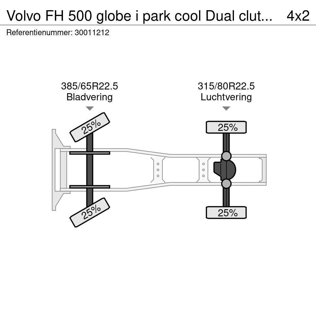 Volvo FH 500 globe i park cool Dual clutch21/12/16 Ciągniki siodłowe