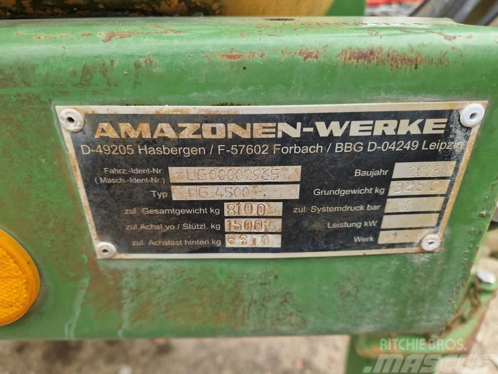 Amazone UG 4500 NOVA Opryskiwacze zaczepiane