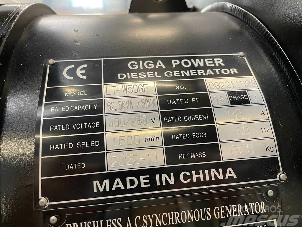  Giga power LT-W50GF 62.50KVA open set Agregaty prądotwórcze inne