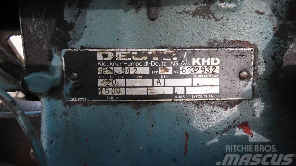 Deutz f2l912 generator Agregaty prądotwórcze Diesla