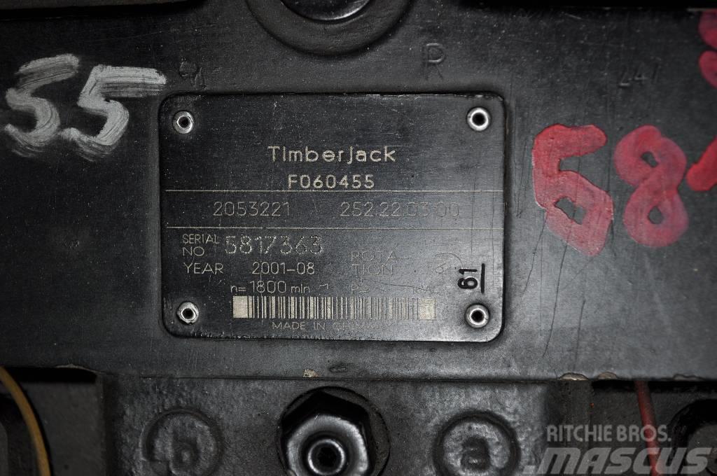 Timberjack 1270C Pompa jazdy F060455 Hydraulika