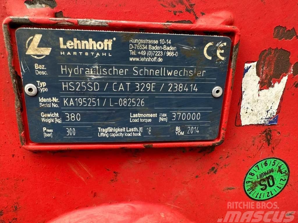 Lehnhoff CAT 329D HS 25 SD Beton-maszyny do przerobu kamienia