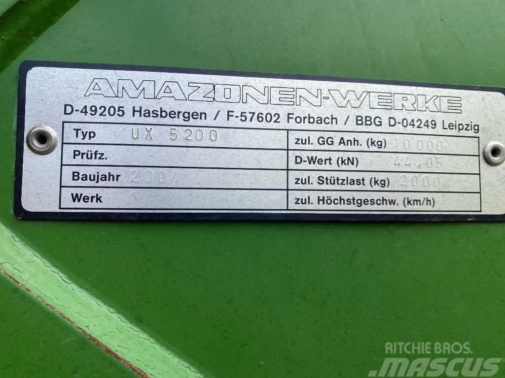 Amazone UX 5200 Opryskiwacze zaczepiane