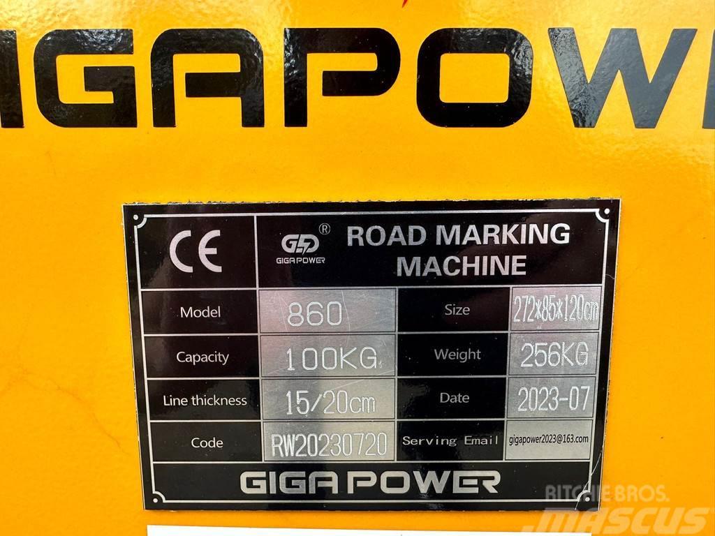  Giga power Road Marking Machine Frezarki do asfaltu