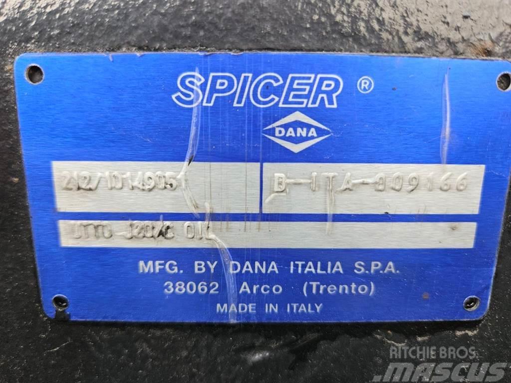 Spicer Dana 212/10149051 - Axle/Achse/As Mosty, wały i osie