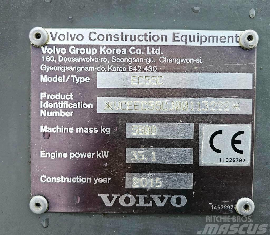 Volvo EC 55 C Minikoparki