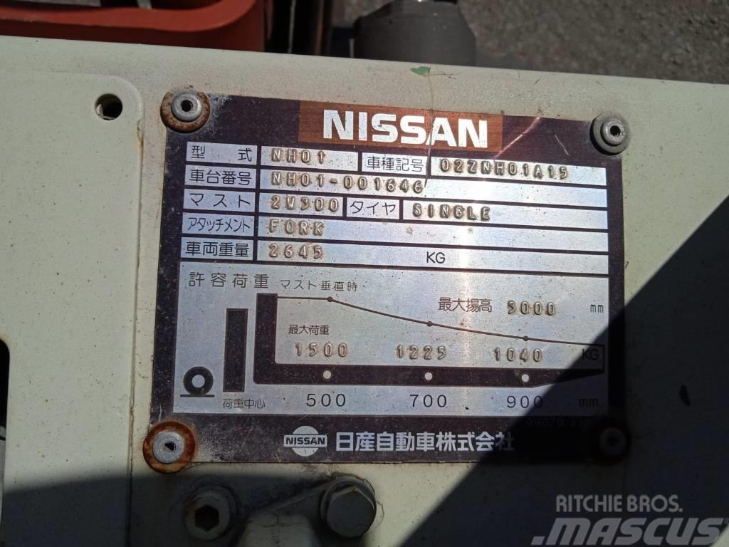 Nissan 02ZNH01A15 Wózki LPG