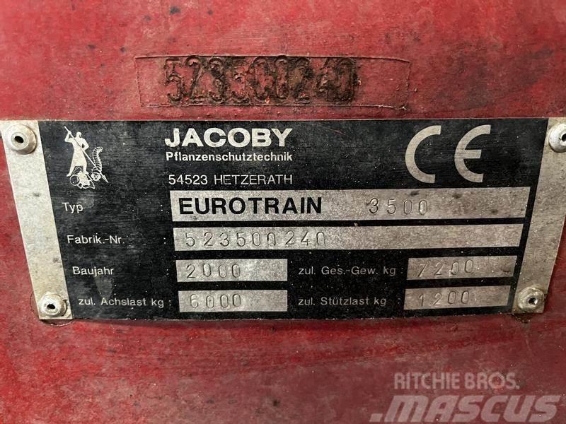 Jacoby EuroTrain 3500 27mtr. Opryskiwacze zaczepiane