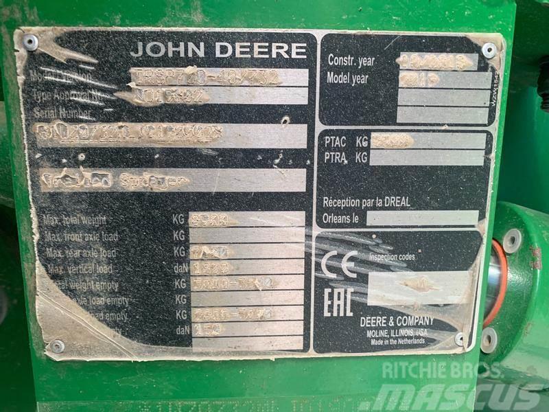 John Deere M732 Opryskiwacze zaczepiane