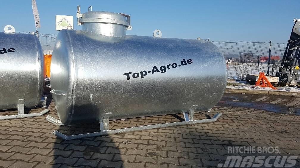 Top-Agro Water tank, 2000L, stationary + metal skids! Inny sprzęt do obsługi inwentarza żywego