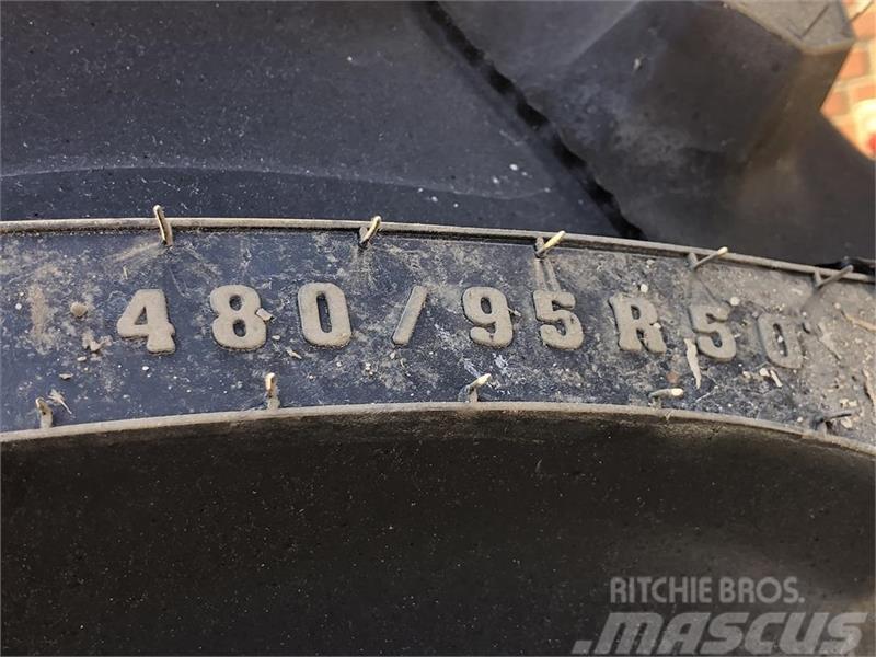 Firestone Dobbelt hjul IF 480/95r50 Opony, koła i felgi