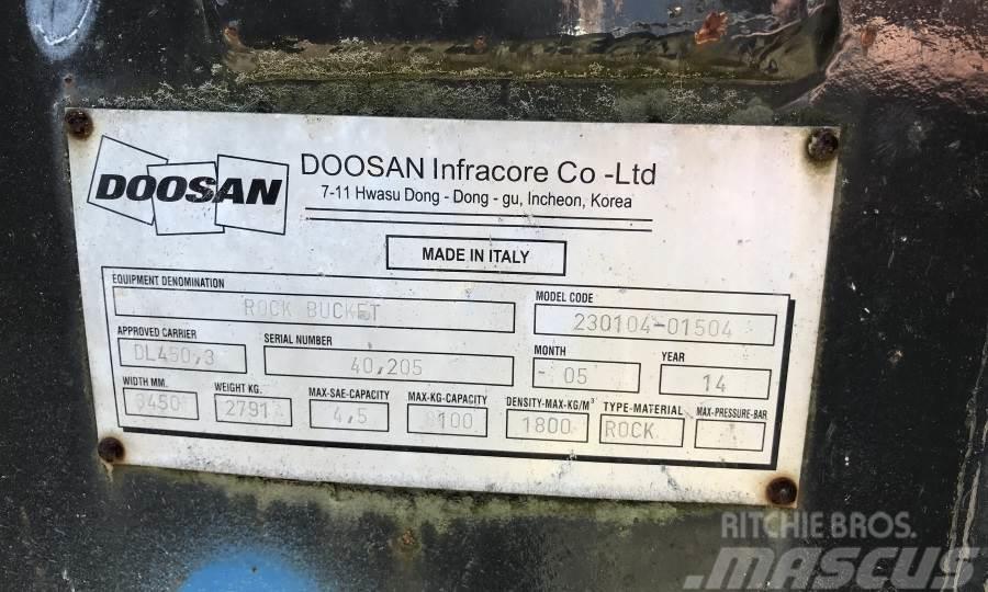 Doosan Für DL450 - Felsschaufel - 345 cm Inne akcesoria