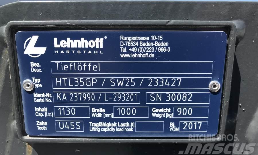 Lehnhoff 100 CM / SW25 - Tieflöffel Łyżki do koparek