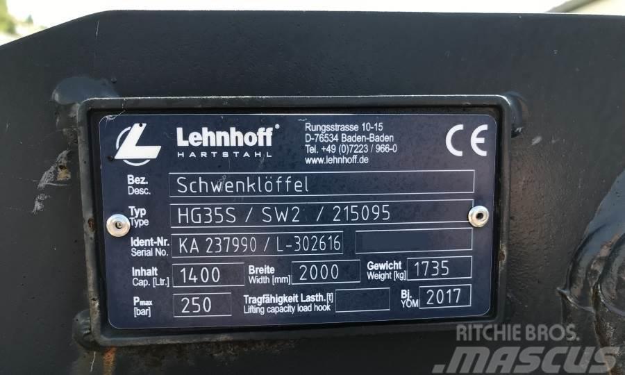 Lehnhoff 200 CM / SW25 - Schwenklöffel Łyżki do koparek