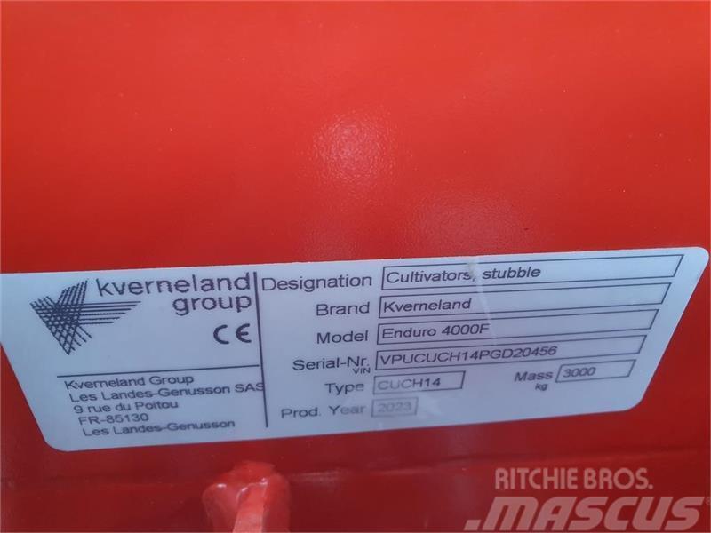Kverneland Enduro Pro F 4m Foldbar 14 tands. Brony