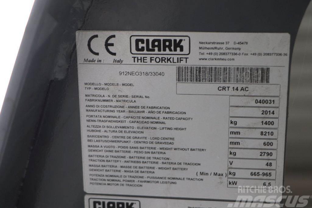 Clark CRT14AC Wózki widłowe wysokiego składowania