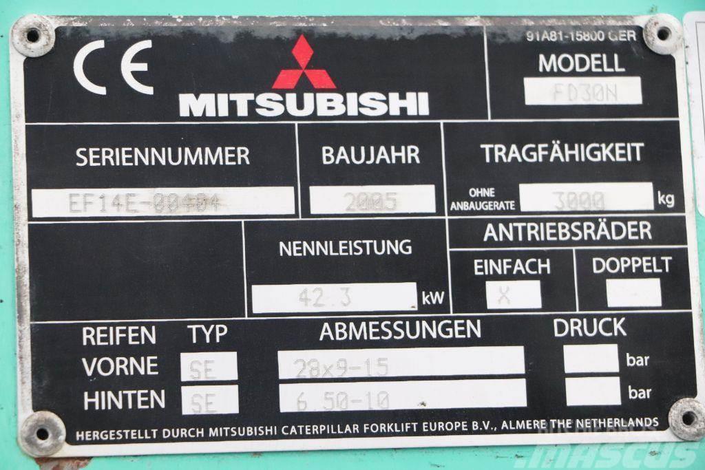 Mitsubishi FD30N Wózki Diesla
