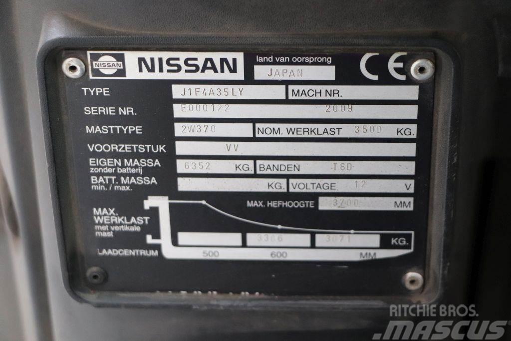 Nissan J1F4A35LY Wózki LPG