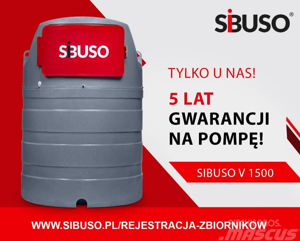 Sibuso 1500L zbiornik dwupłaszczowy Diesel Inne