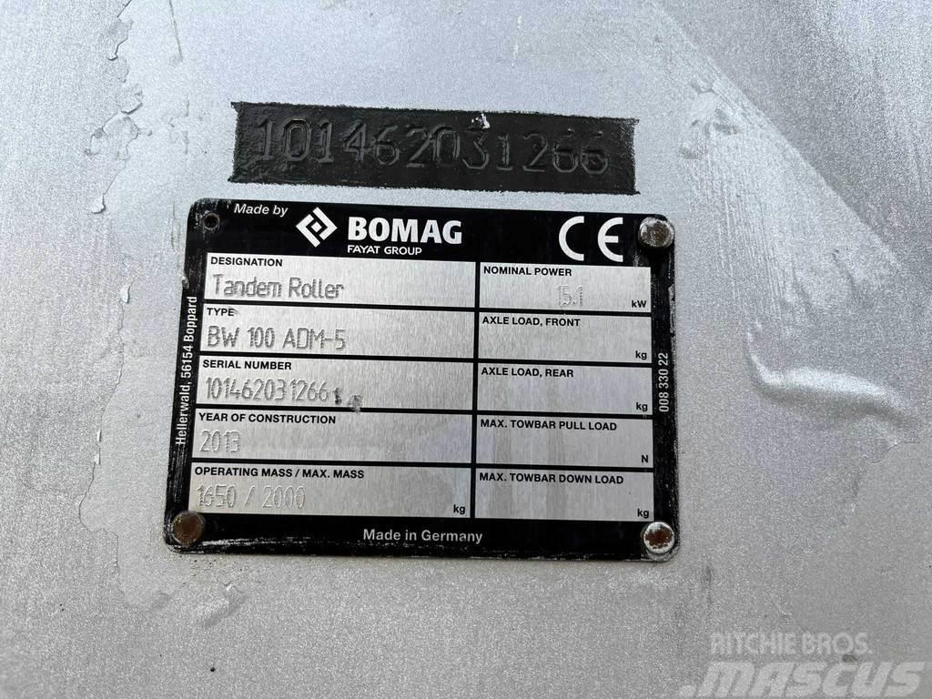 Bomag BW 100 ADM-5 Walce dwubębnowe
