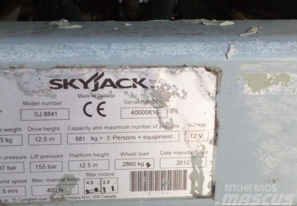 SkyJack SJ 8841 RT 4x4 ollós emelő 14.3M! Podnośniki nożycowe