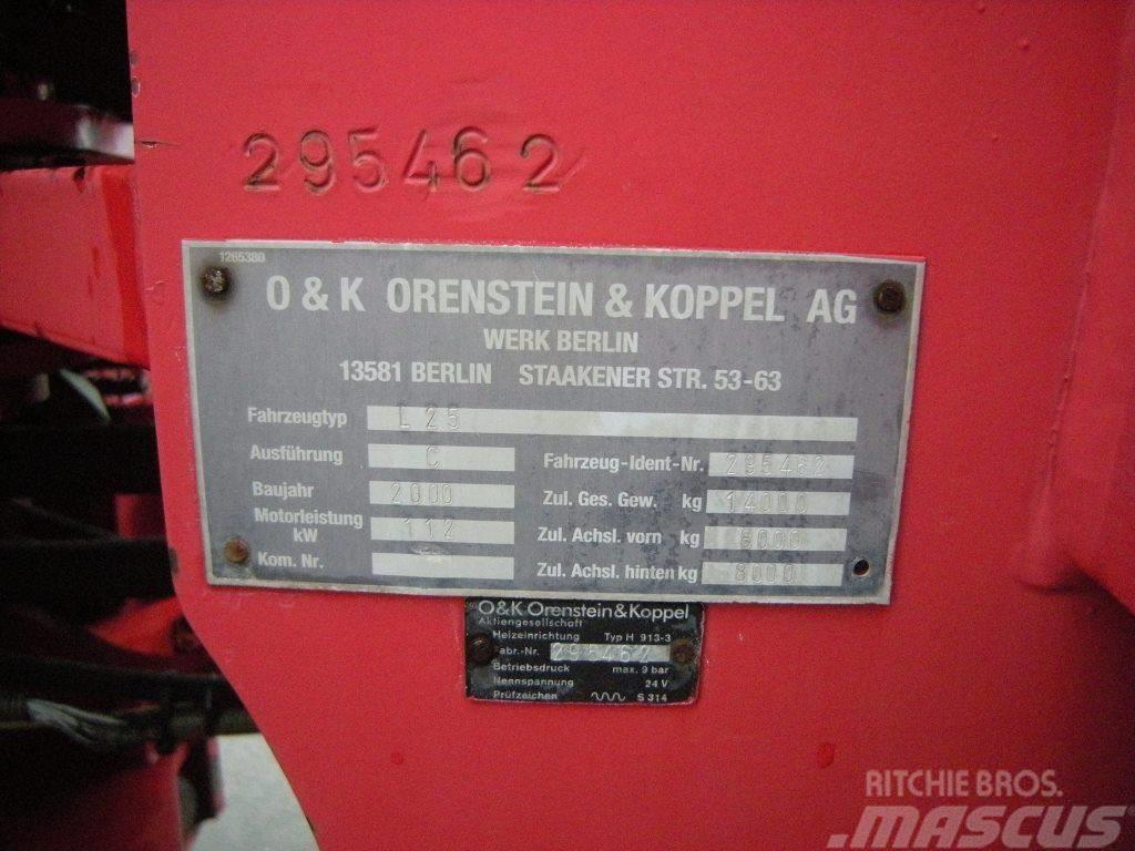 O&K L 25 C Ładowarki kołowe