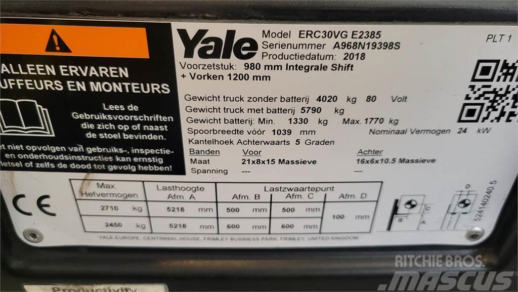 Yale electro 2018 ERC30VG Wózki elektryczne