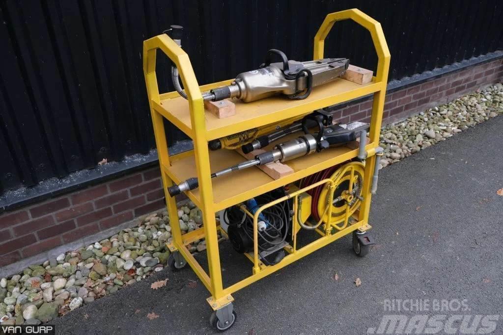 Weber Hydraulic spreader + Power unit + ram + cutter Inne chwytaki