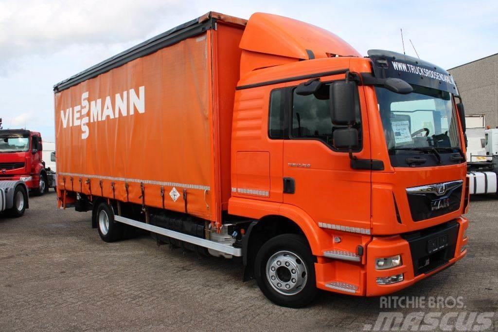 MAN TGM 12.250 + EURO 6 + manual + LIFT + BE apk 18-05 Ciężarówki firanki